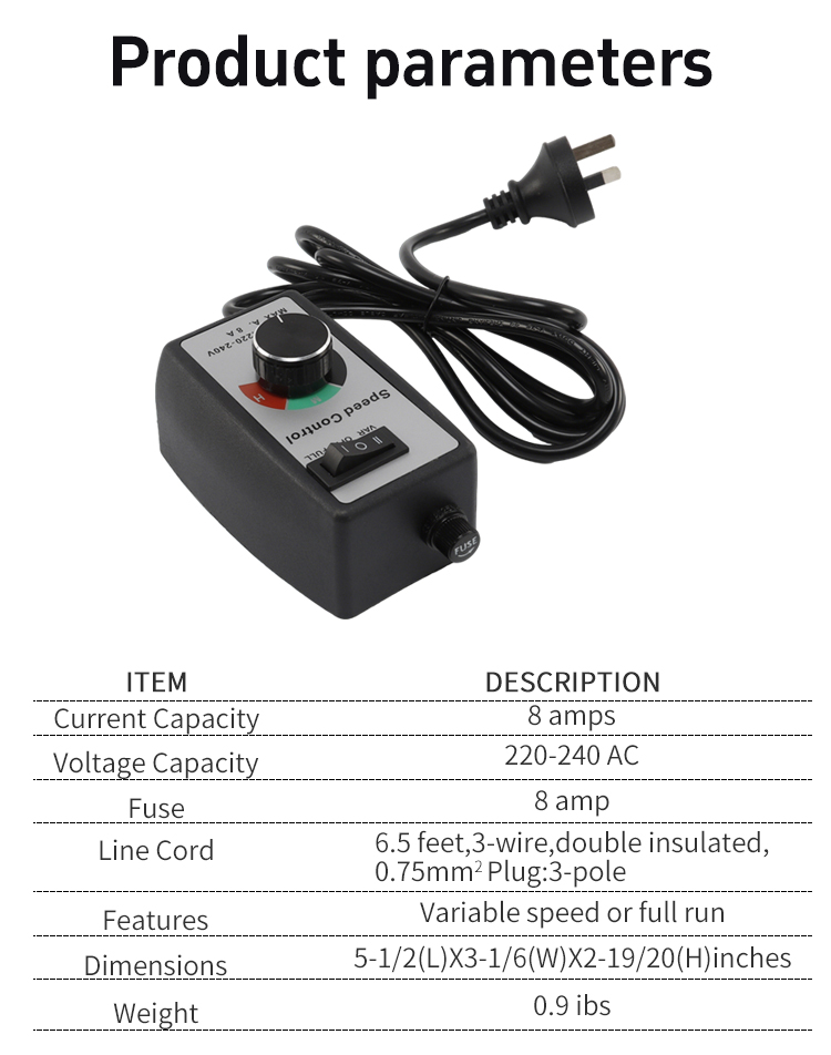 Speed controller