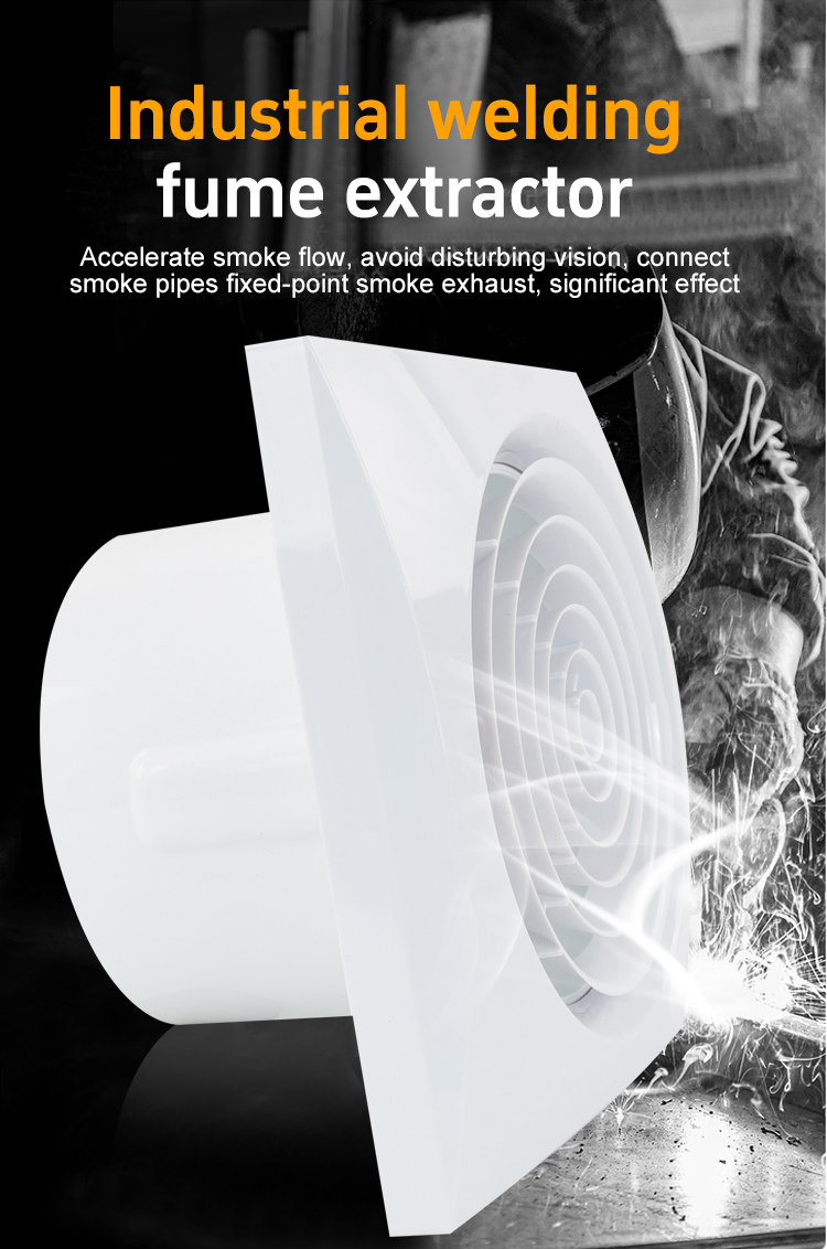 STA150-HE window fan right view