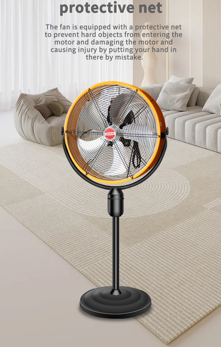 STQMF Industrial Commercial Fan Front View