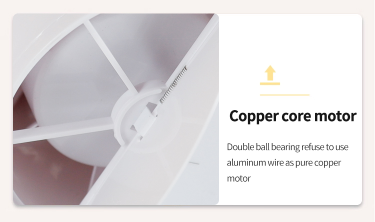 Three major features of wall mounted ventilation fans