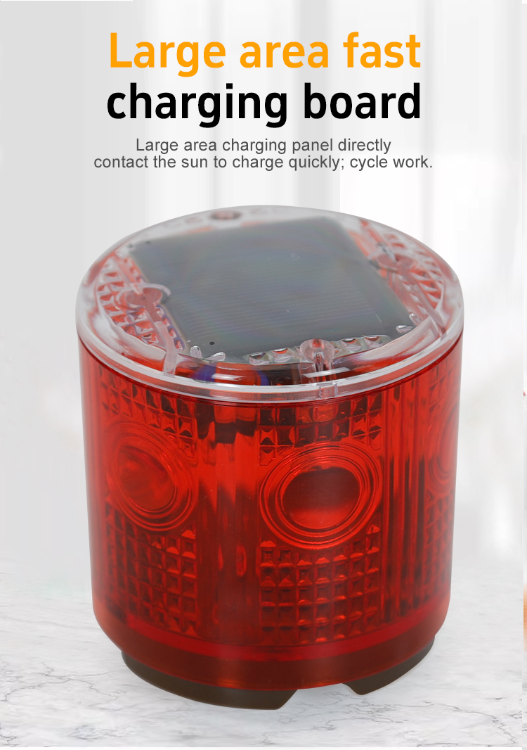 Solar Warning Light front view