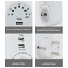 Electronic Smart Timer Countdown Timer with USB Switching Time Controller Timer