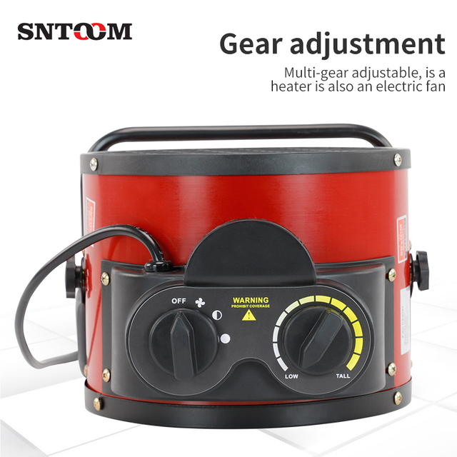 Axial Flow Heater Industrial Household Fast Heating High Power Electric Heater