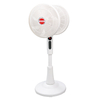 ST360-002DC white dual-headed 360-degree cruise electric fan