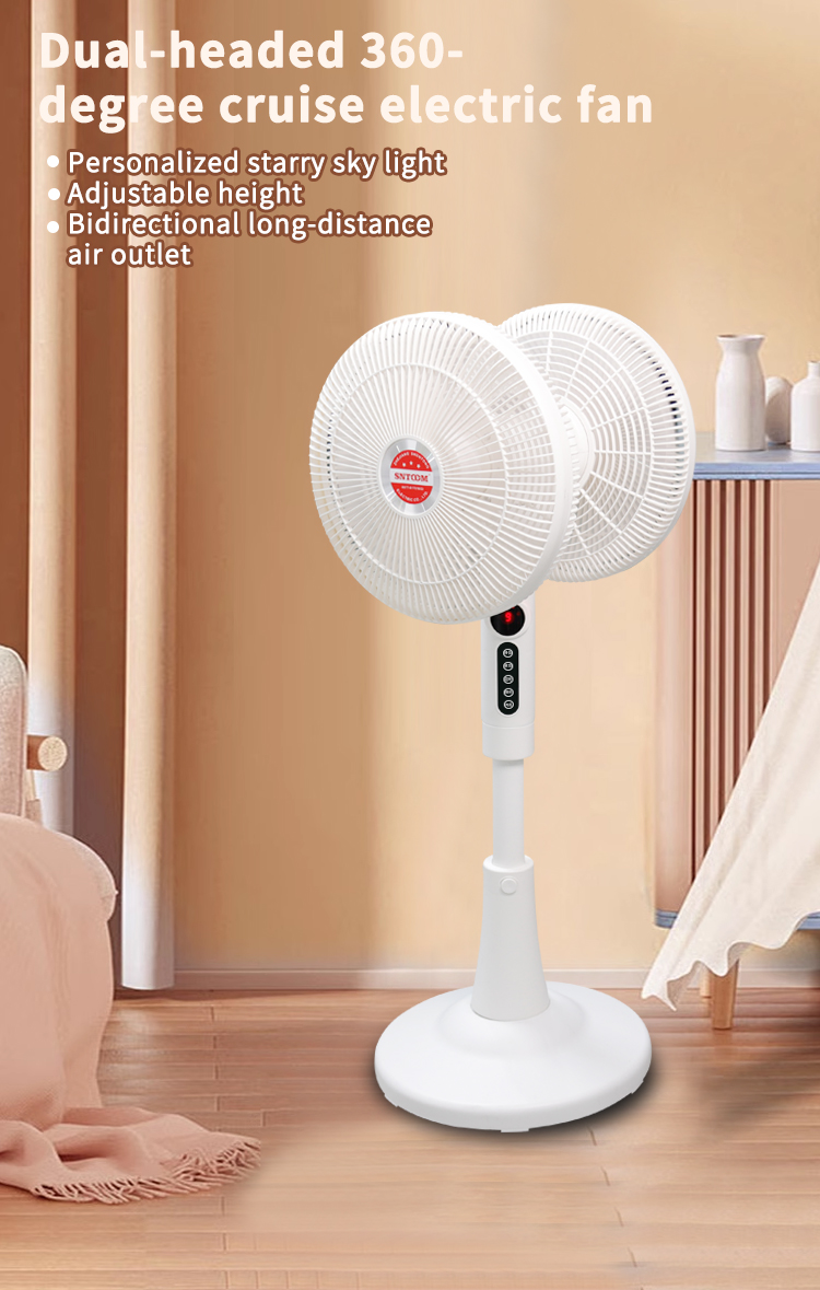 ST360-002DC dual head electric fan picture