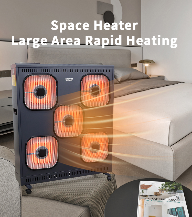 BGP3201 series large warm air blower side view