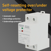 Stable Power Supply Safe Electricity Guardian Efficient Self Recovery Overvoltage And Undervoltage Protector