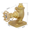 Thickened Shell Strong Sealing American Drain Valve Brass Material Wear-Resistant Durable Long Service Life