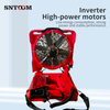  Positive/negative pressure smoke extractor for fire fightingMobile fire fighting smoke extractor