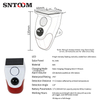 CT90R Solar PIR Motion Sensor Alarm 120dB IP67 Outdoor Anti‑Theft Strobe Siren 5V