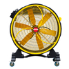 Industrial High-Volume Low-Speed Fan With Protective Net