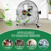 Portable Rechargeable Fan – 3-Speed Adjustable, Space Saving, Lightweight for Home Workshop Factory