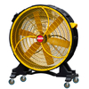 Industrial High-Volume Low-Speed Fan With Protective Net