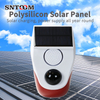 CT90R Solar PIR Motion Sensor Alarm 120dB IP67 Outdoor Anti‑Theft Strobe Siren 5V