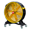 Industrial High-Volume Low-Speed Fan With Protective Net