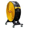 Industrial High-Volume Low-Speed Fan With Protective Net