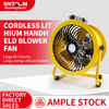 Lithium Battery Axial Fan DC 12V Touch Control Aluminum Alloy